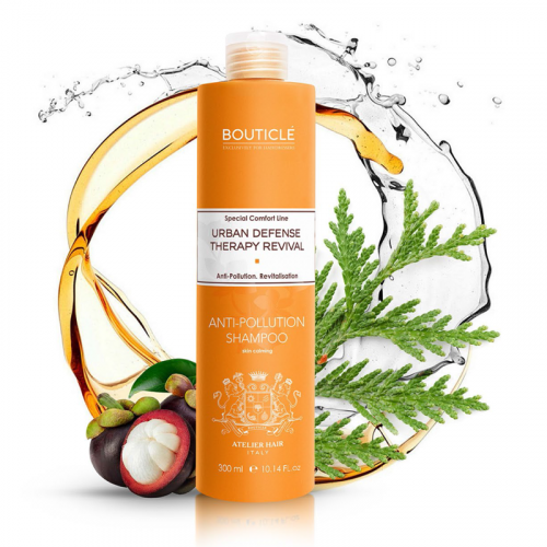 Шампунь для чувствительной кожи головы / BOUTICLE (Бутикле) Urban Defense Anti-Pollution Skin Calming Shampoo 1000 мл фото 2